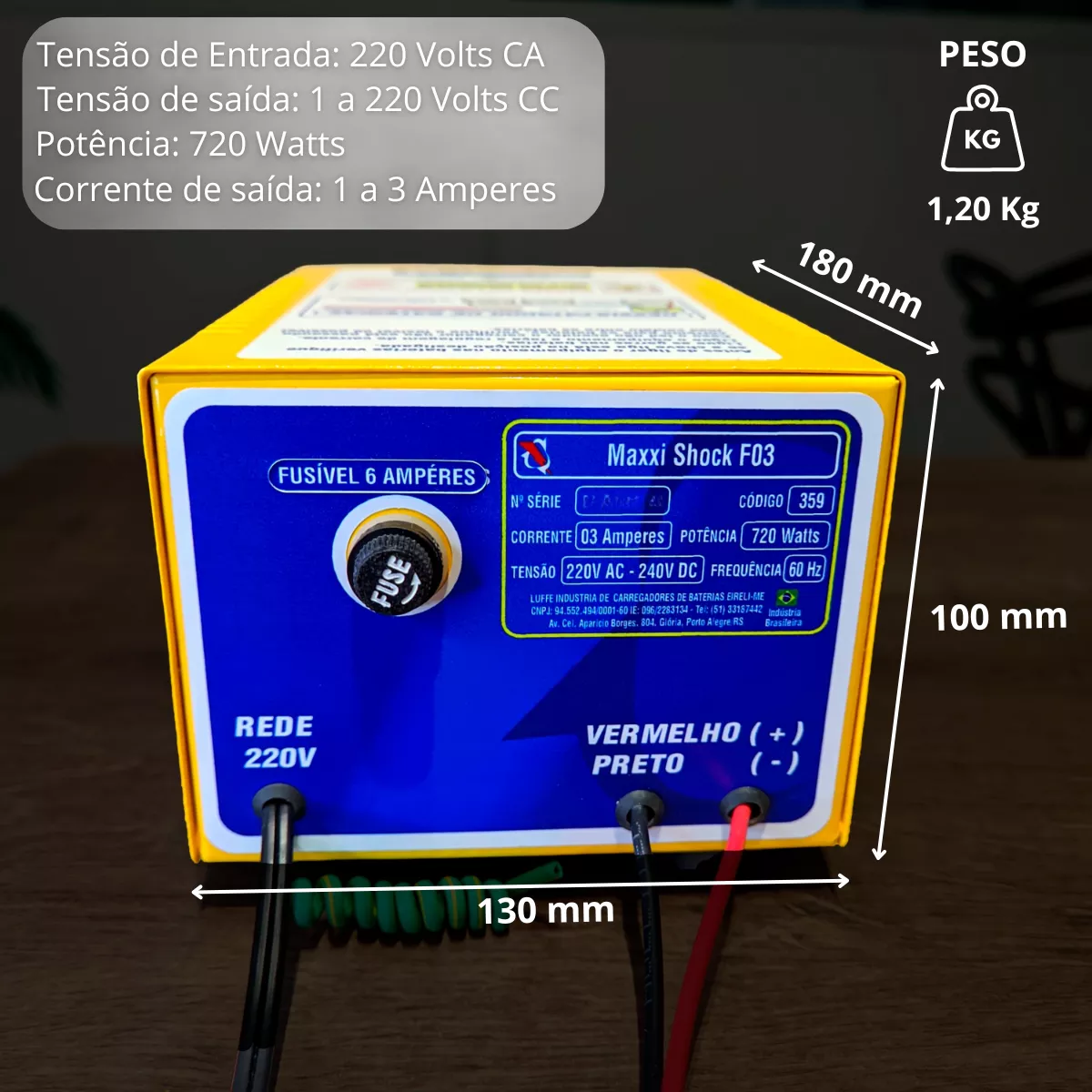 3 Especificações Técnicas